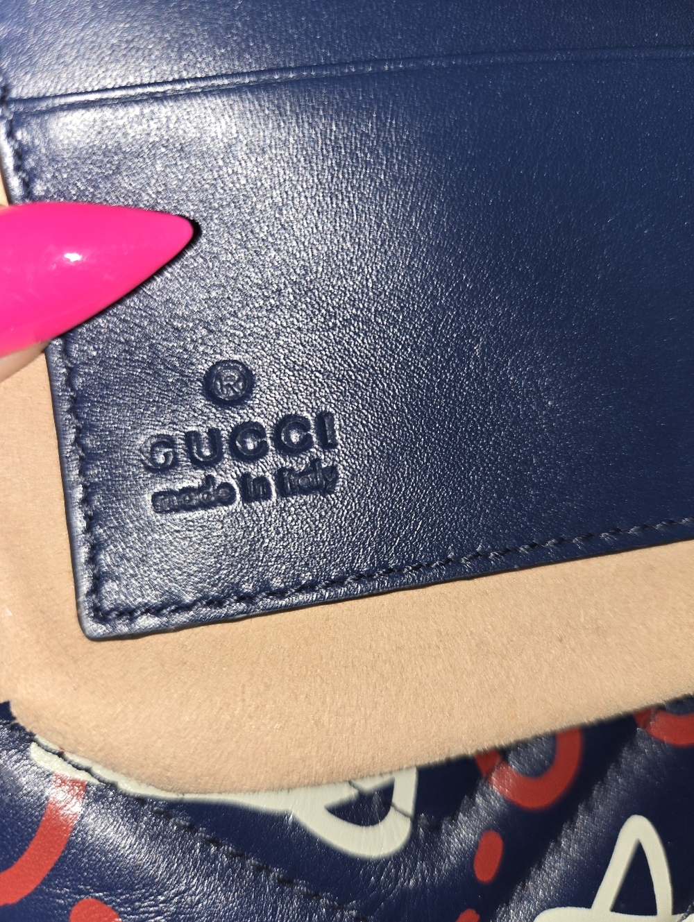 Gucci Ghost Mini GG Marmont Shoulder Bag - Picture 5 of 5